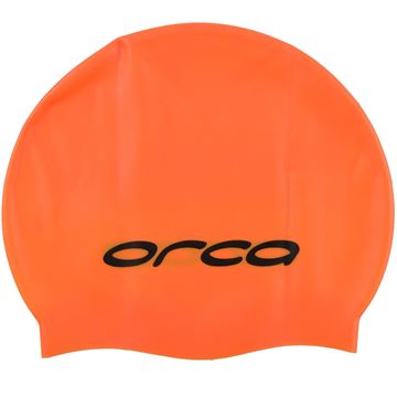 Picture of ORCA SILICONE SWIMCAP ORANGE